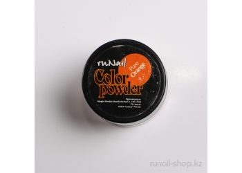 Цветная акриловая пудра (оранжевая, Pure Orange), 7.5 г
