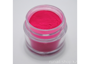 Цветная акриловая пудра (ярко-розовая, Pure Hot Pink), 7.5 г