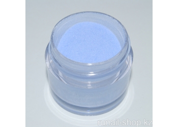 Цветная акриловая пудра (пастельный тон, голубая, Pastel Blue), 7,5 г
