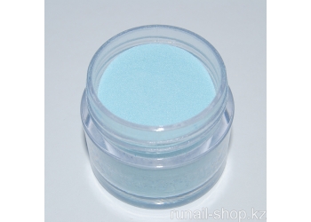 Цветная акриловая пудра (флуоресцентная, голубая, Neon Blue), 7,5 г
