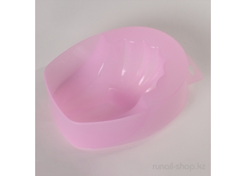 Ванночка для маникюра и снятия акрила (пластик, 4 цвета)