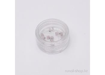 Пластиковые цветы для ногтей (голландская роза, малиновый)