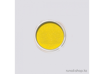 Пыль для дизайна ногтей (желтый)