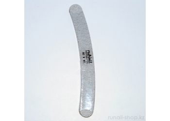 Профессиональная пилка для искусственных ногтей (серая, бумеранг, 80/80)