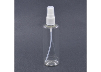 Бутылочка пластик прозрачная с распылителем, 250 мл