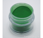 Цветная акриловая пудра (зеленая, Pure Green), 7.5 г