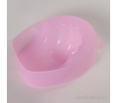 Ванночка для маникюра и снятия акрила (пластик, 4 цвета)