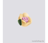 Пластиковые цветы для ногтей (чайная роза, бежевый)