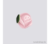 Пластиковые цветы для ногтей (голландская роза, нежно-розовый)