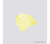 Сухие листья для дизайна ногтей (ярко-желтый)