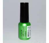 Металлизированная краска для дизайна ногтей (цвет: зеленый), 5 мл