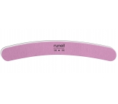 Профессиональная пилка для искусственных ногтей (розовая, бумеранг, 100/180) №4708